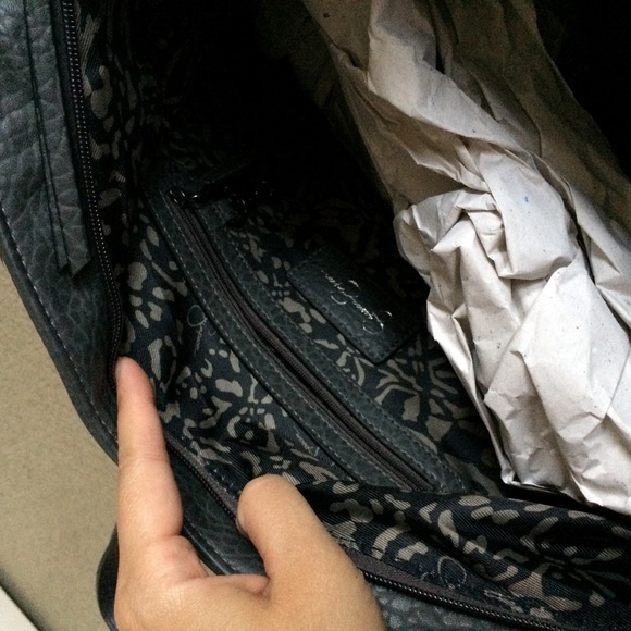 Jessica Simpson gray handbag - Picture 6 of 8